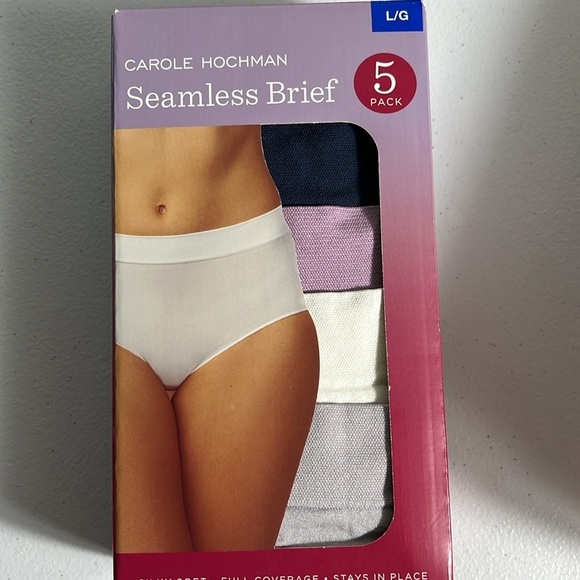Carole Hochman seamless brief 5 pack underwear - Picture 4 of 5